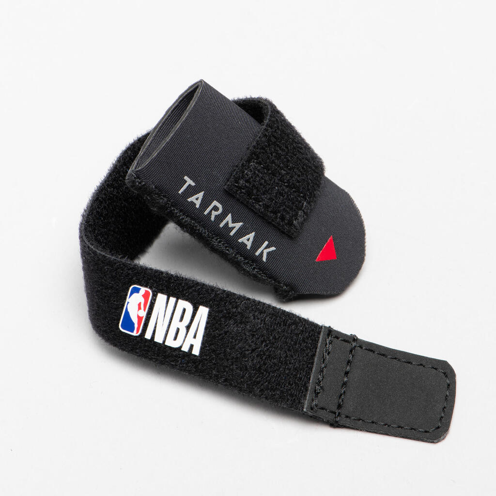Soporte y protección de dedos baloncesto adultos Tarmak NBA Strong 500 Negro
