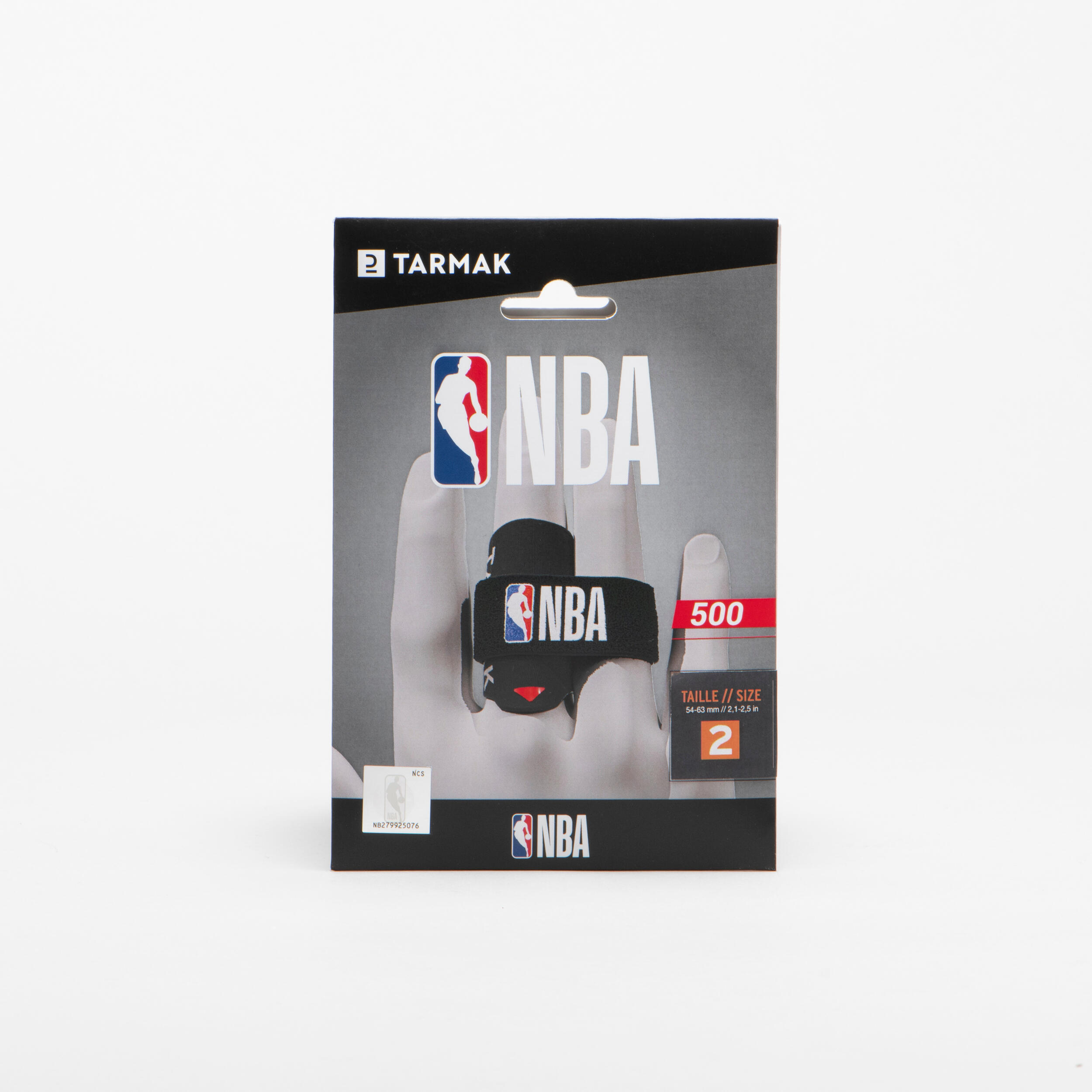 Adult Finger Support and Protect NBA Strong 500 - Black 6/7