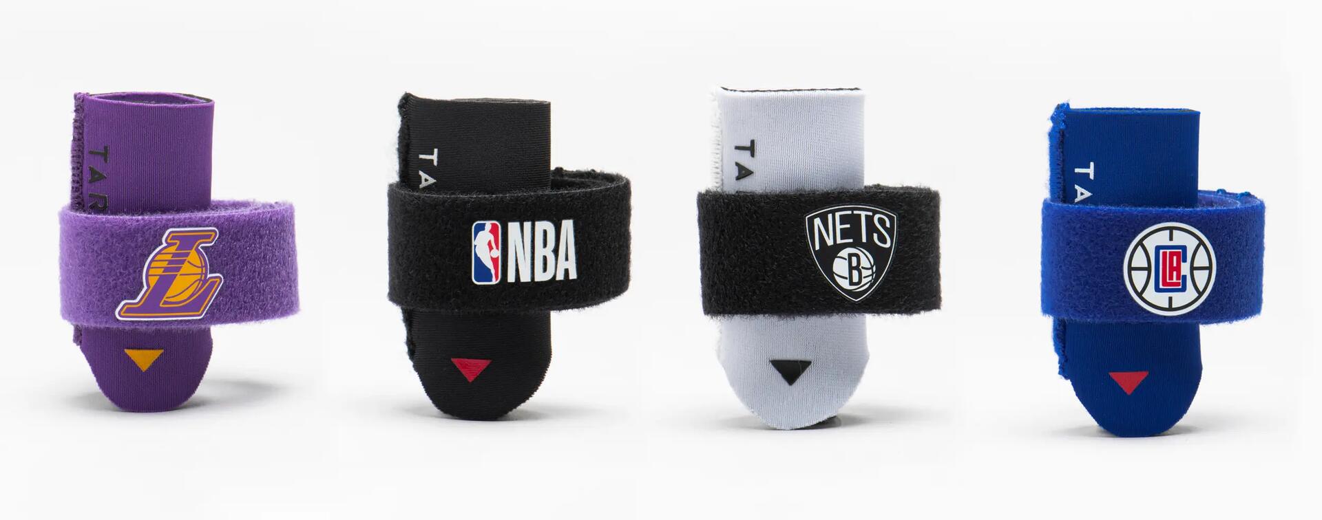 Sujeción y protector de dedo para hombre/mujer STRONG 500 negro NBA