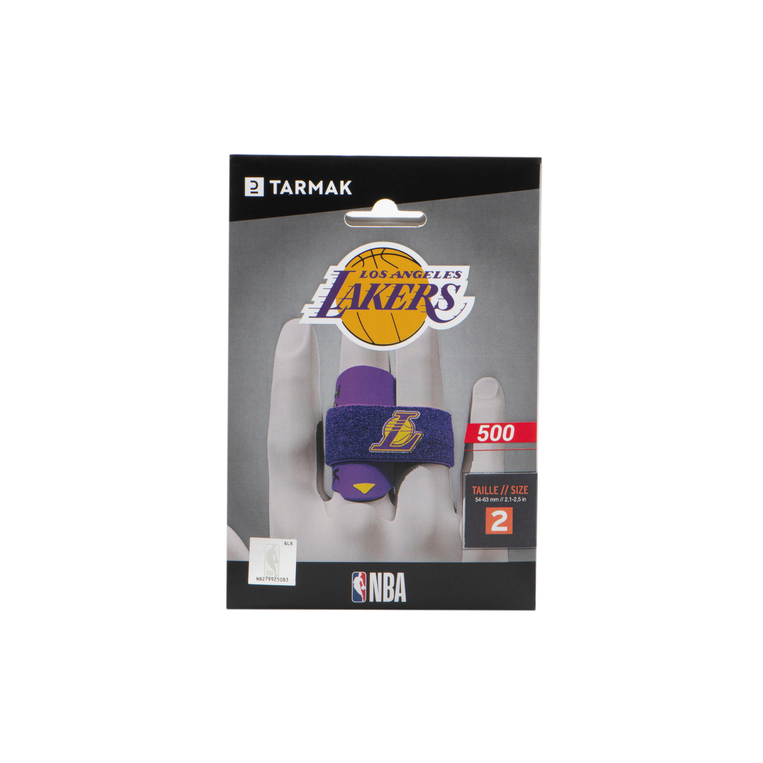 Adult Finger Strap Strong 500 - Violet/NBA Lakers 5/11
