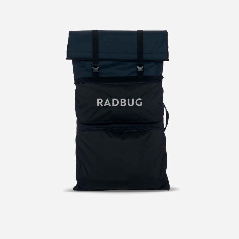 Double bag Bodyboard 500 QUIVER black blue