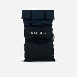 Bodyboard 500 "daily bag" double bag - black blue