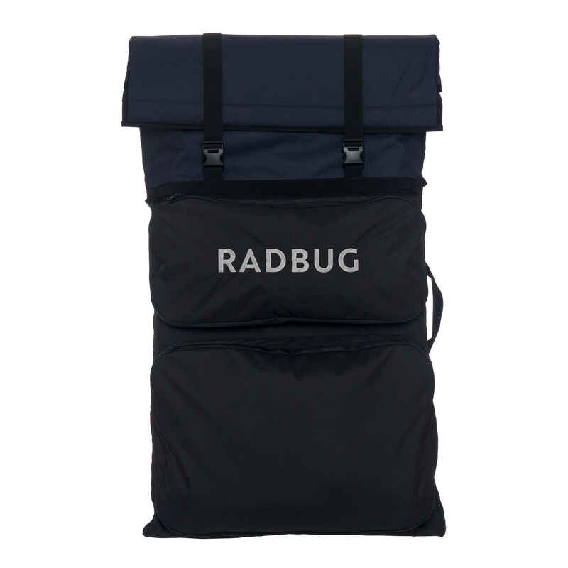 Bodyboard-Boardbag 500 doppelt „daily bag“ schwarz/blau Media 1