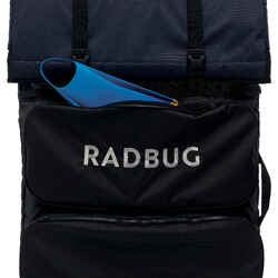 Double bag Bodyboard 500 QUIVER black blue