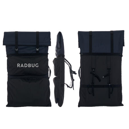 Double bag Bodyboard 500 QUIVER black blue
