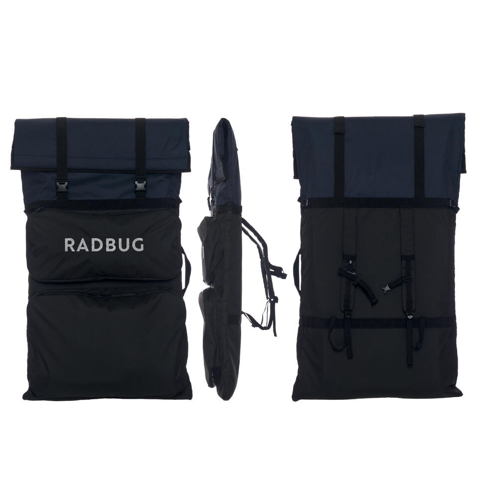 Pokrowiec podwójny na deski bodyboard Radbug 500 Quiver