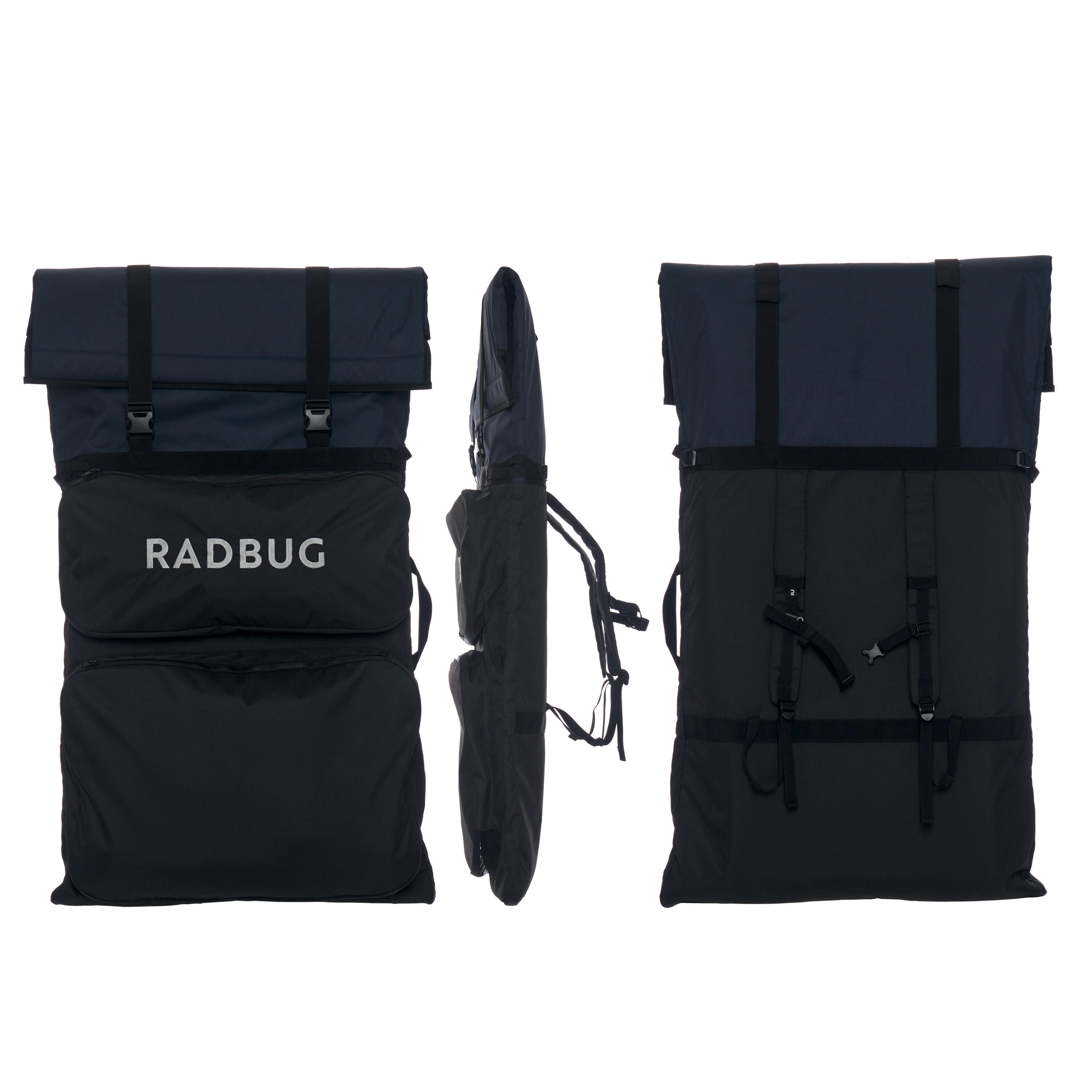 Double bag Bodyboard 500 QUIVER black blue 3/7