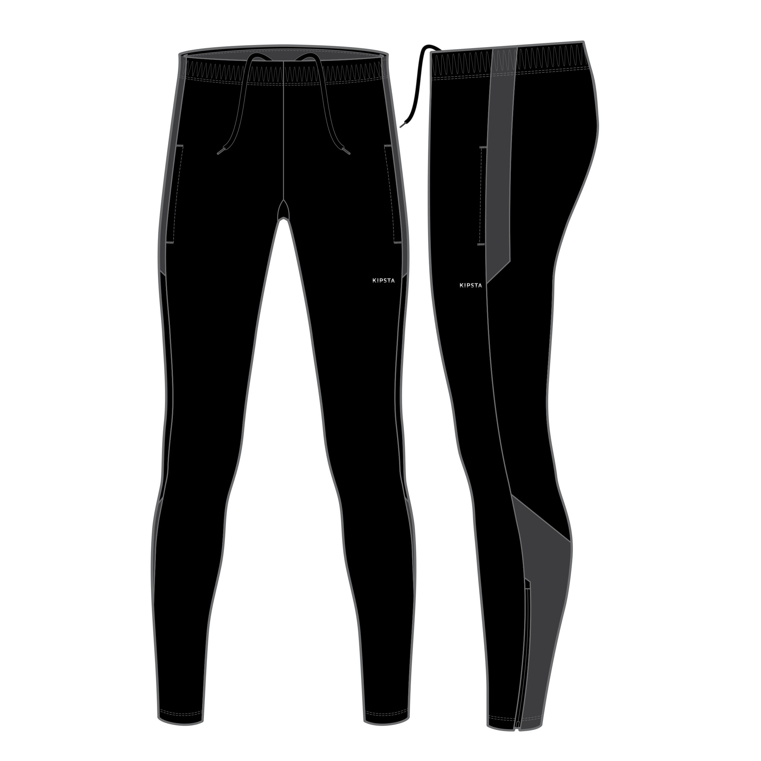 Girls' Football Training Bottoms Viralto - Black 1/10