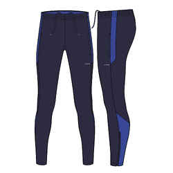 Girls' Football Training Bottoms Viralto - Blue