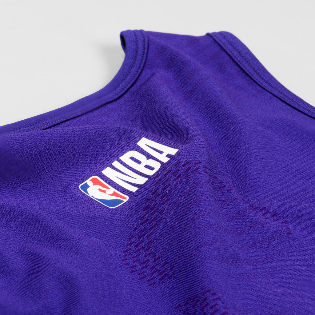 PODMAJICA BEZ RUKAVA MUŠKA UT500 SLIM FIT ZA KOŠARKU - NBA LOS ANGELES LAKERS