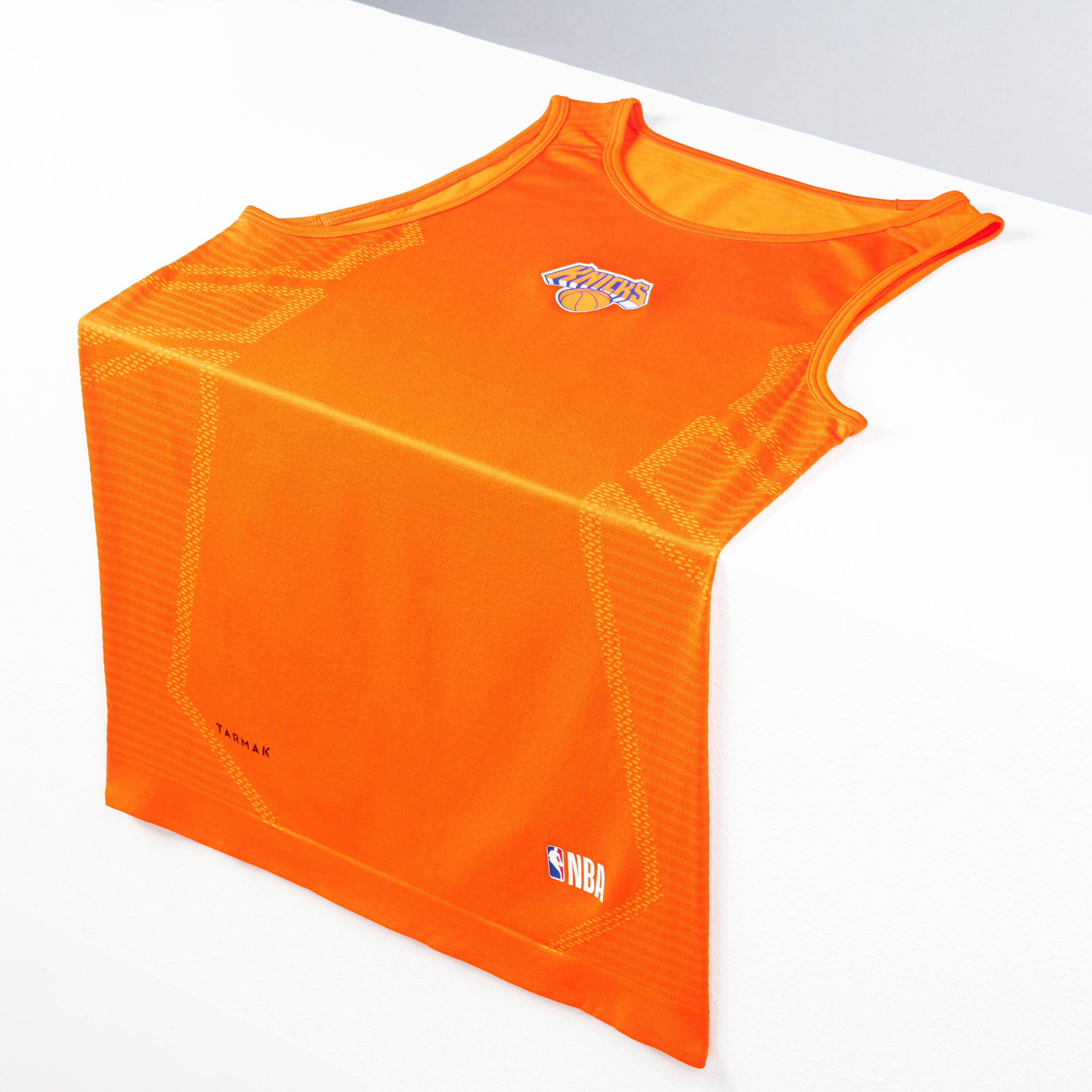 Men Basketball Under Tank NBA Bew York Nicks UT500 Orange -  4
