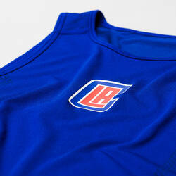 Men's Slim Fit Basketball Base Layer Jersey UT500 - NBA Los Angeles Clippers