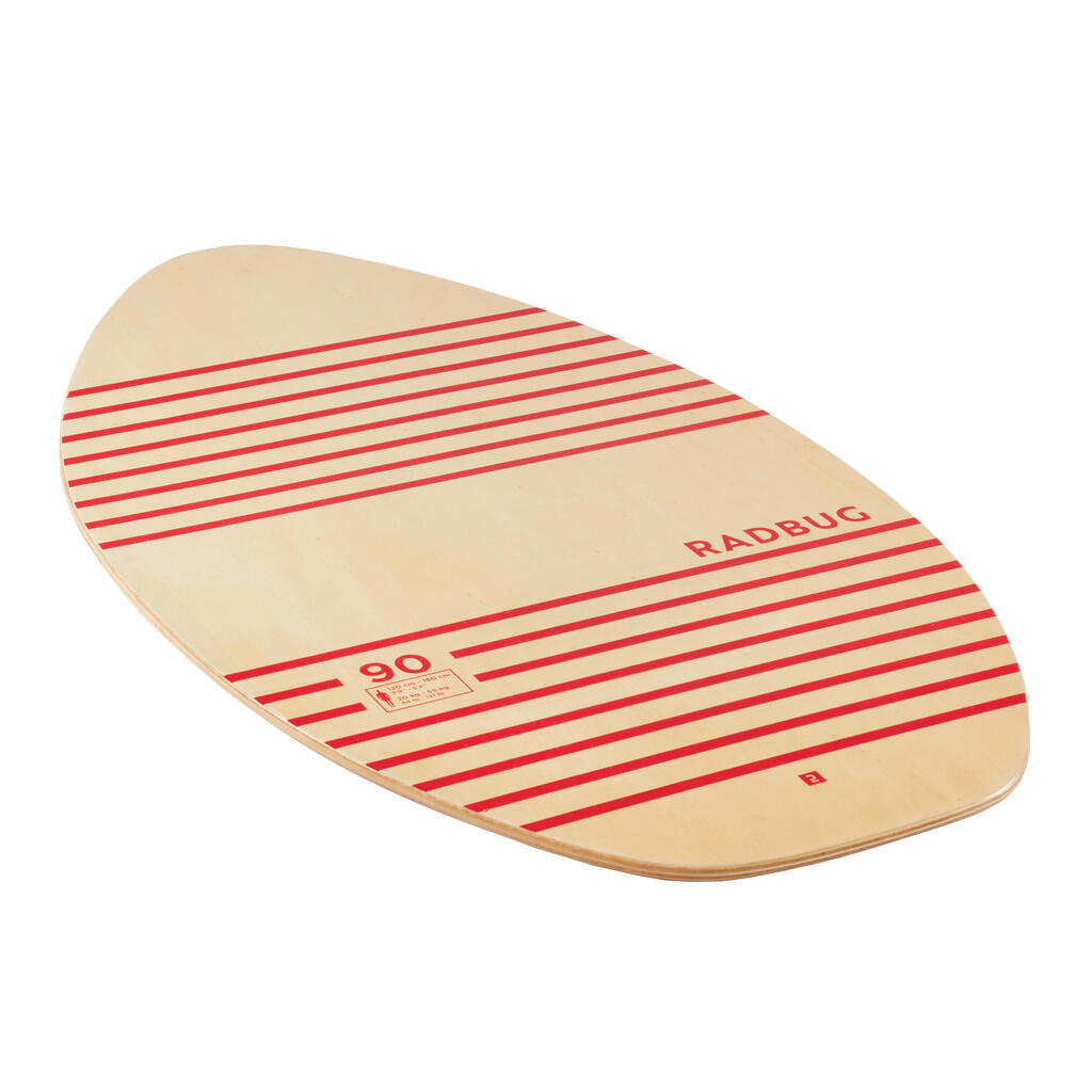 Detský skimboard 100 drevený