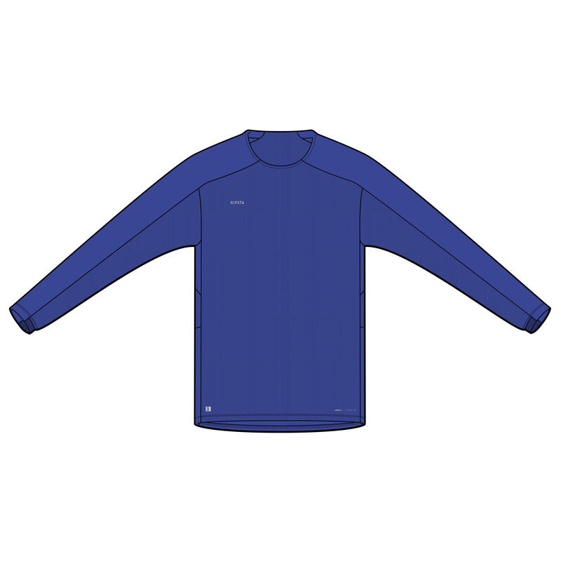 Koszulka piłkarska z długim rękawem dla dzieci Kipsta Viralto Club