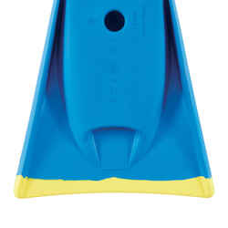 100 bodyboard fins-blue yellow