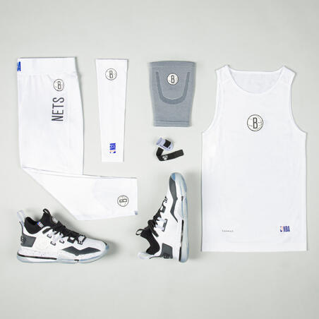 МАЙКА ЗАУЖЕННОГО ПОКРОЯ ДЛЯ ИГРЫ В БАСКЕТБОЛ UT500 NBA BROOKLYN NETS