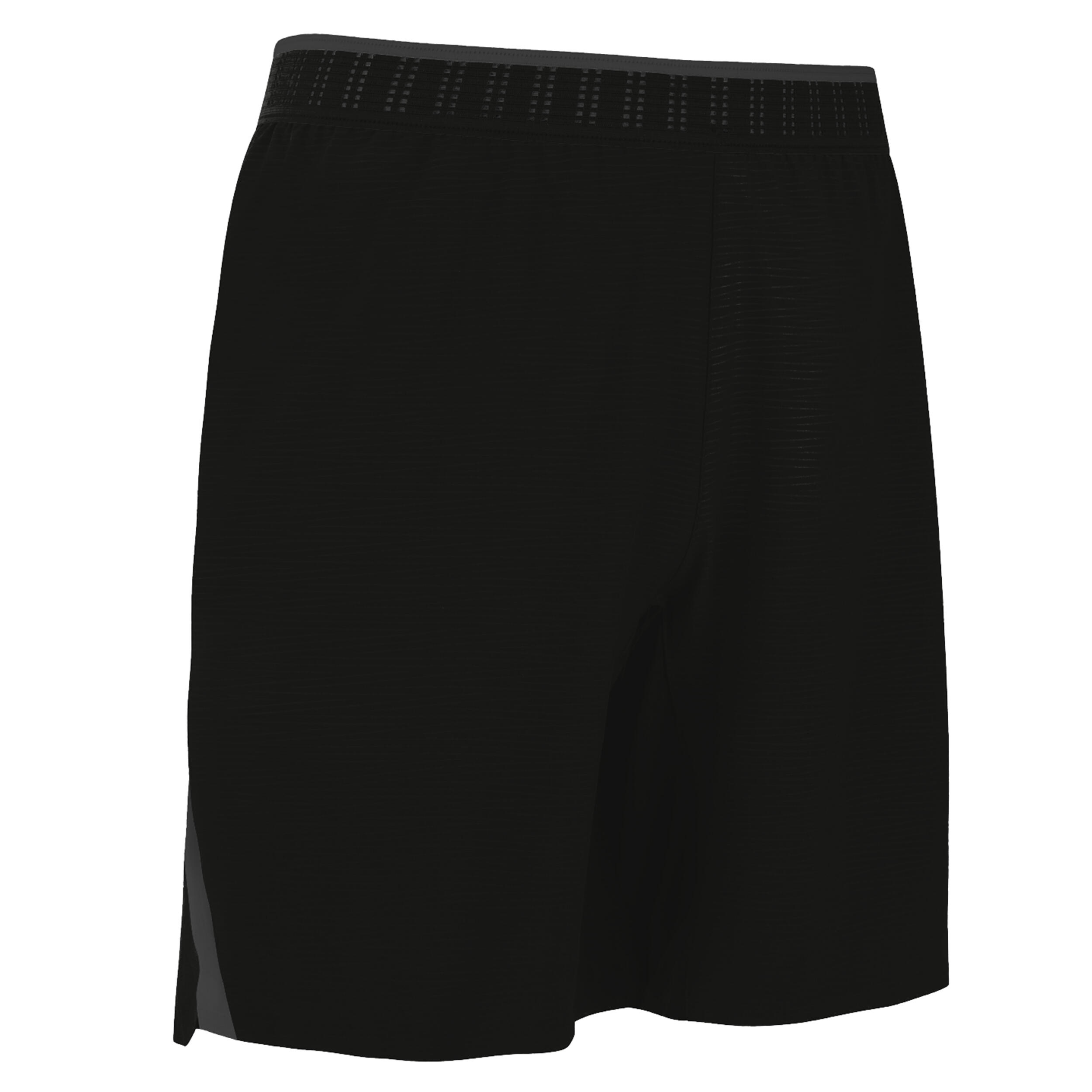 Adult Football Shorts CLR - Black 3/8
