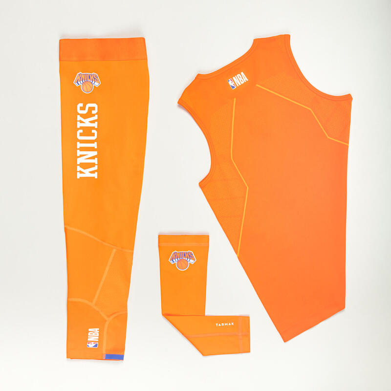Boys'/Girls' Capri Basketball Leggings Orange/NBA New York Knicks