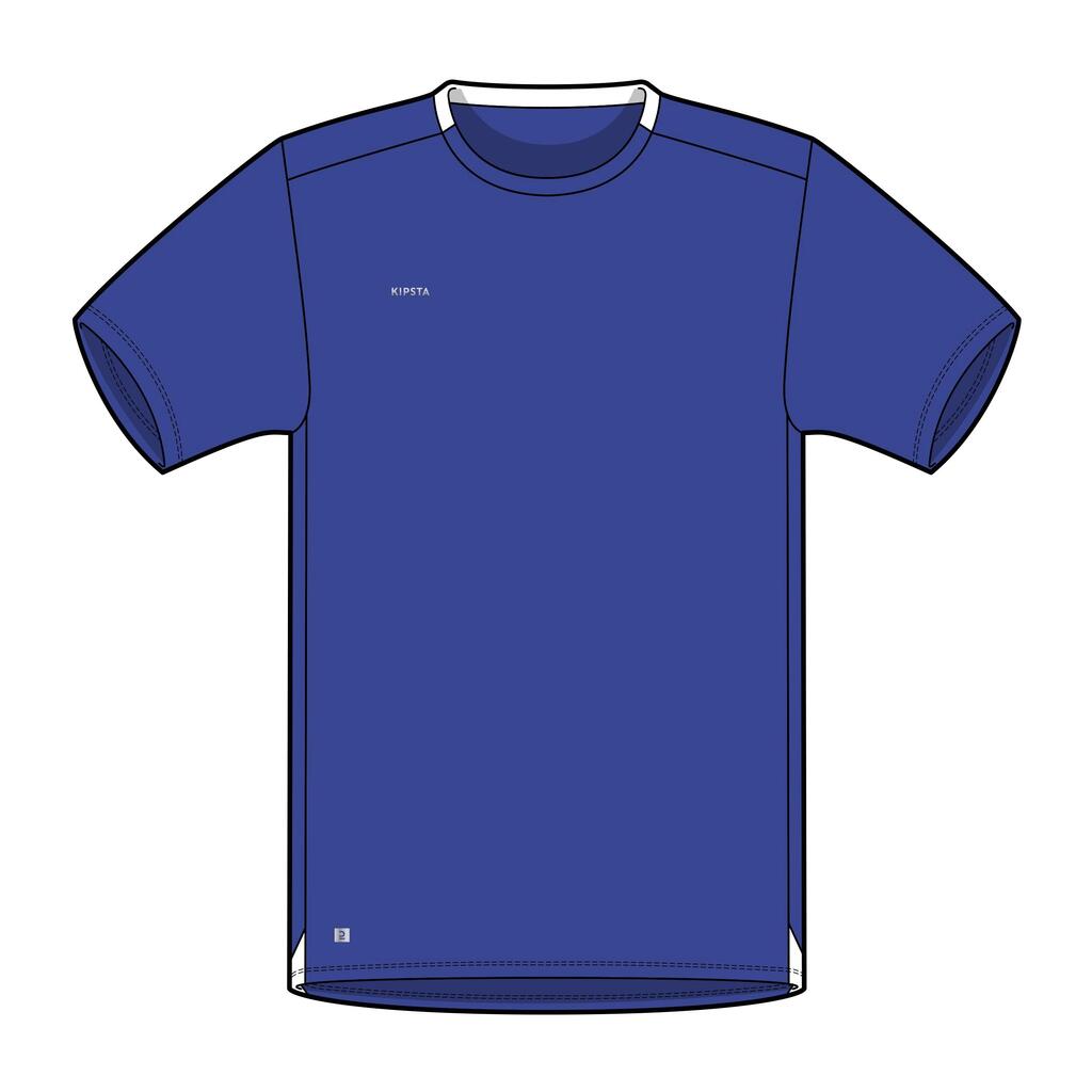 Maillot de football ESSENTIEL adulte bleu