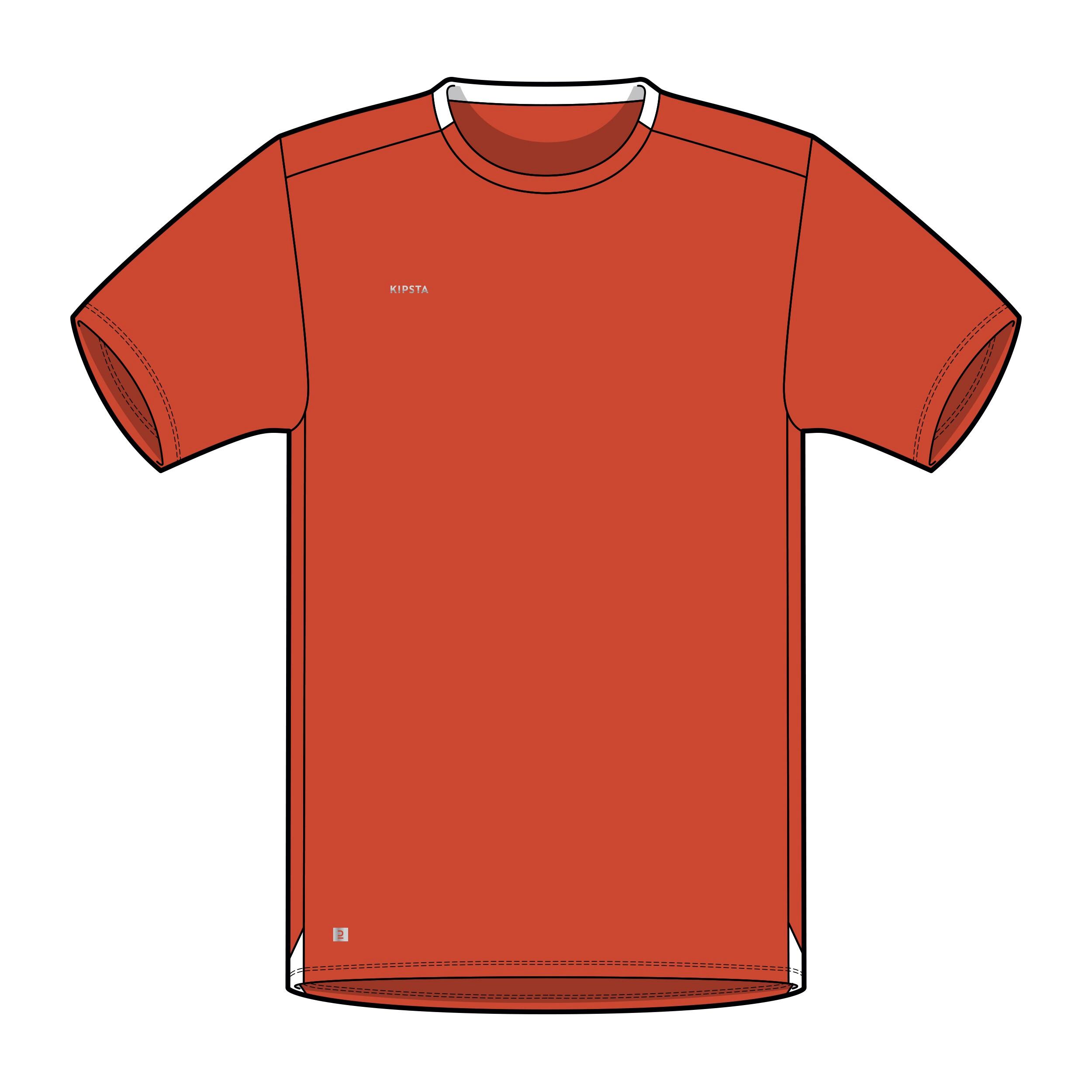 Adult Football Shirt Essential Club - Red 14/34