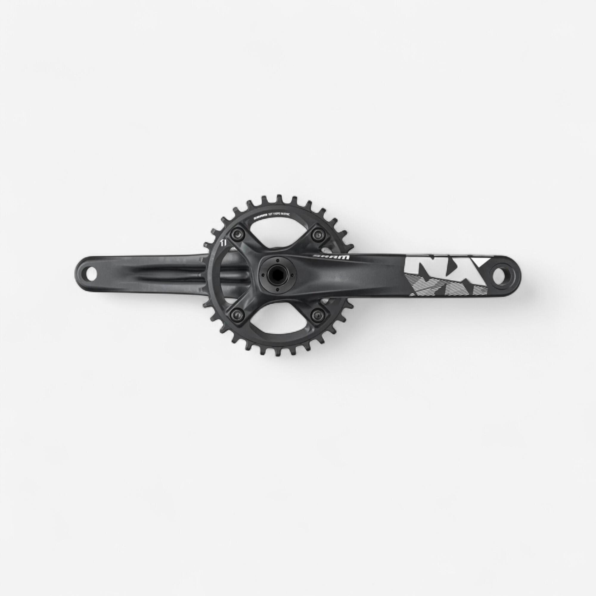 ELOPS Kurbelgarnitur SRAM NX 24 mm GXP 36 Zähne 170 mm schwarz 