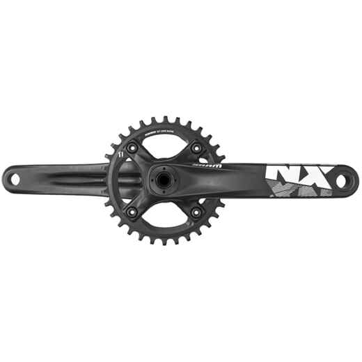 
      Priekinės žvaigždės blokas SRAM NX, GXP, 24 mm, 36 dantys, 170 mm, juodas
  