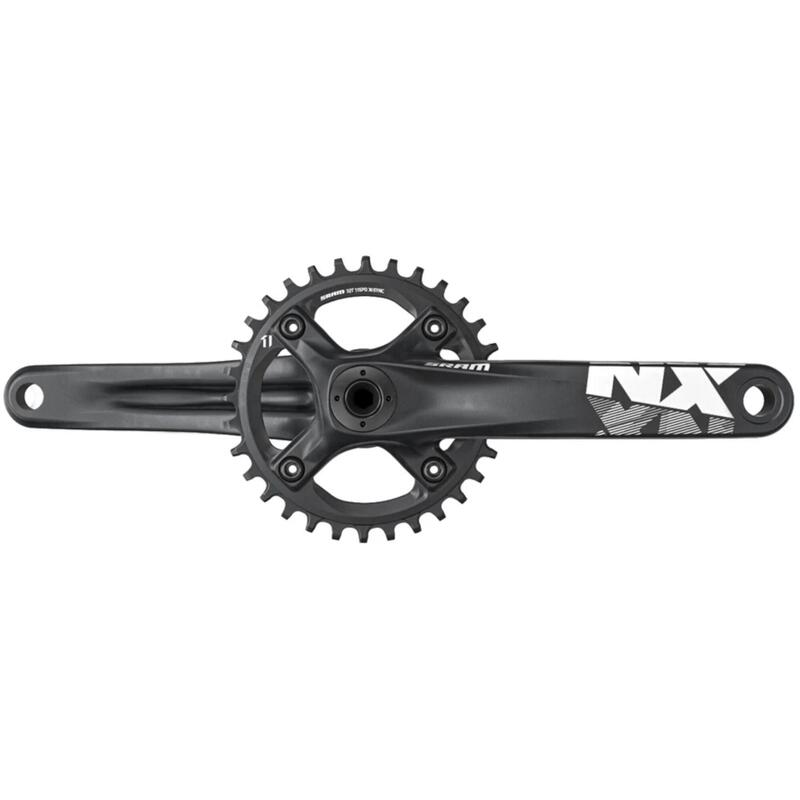 Kurbelgarnitur Sram NX 24 mm GXP 36 T 170 mm schwarz