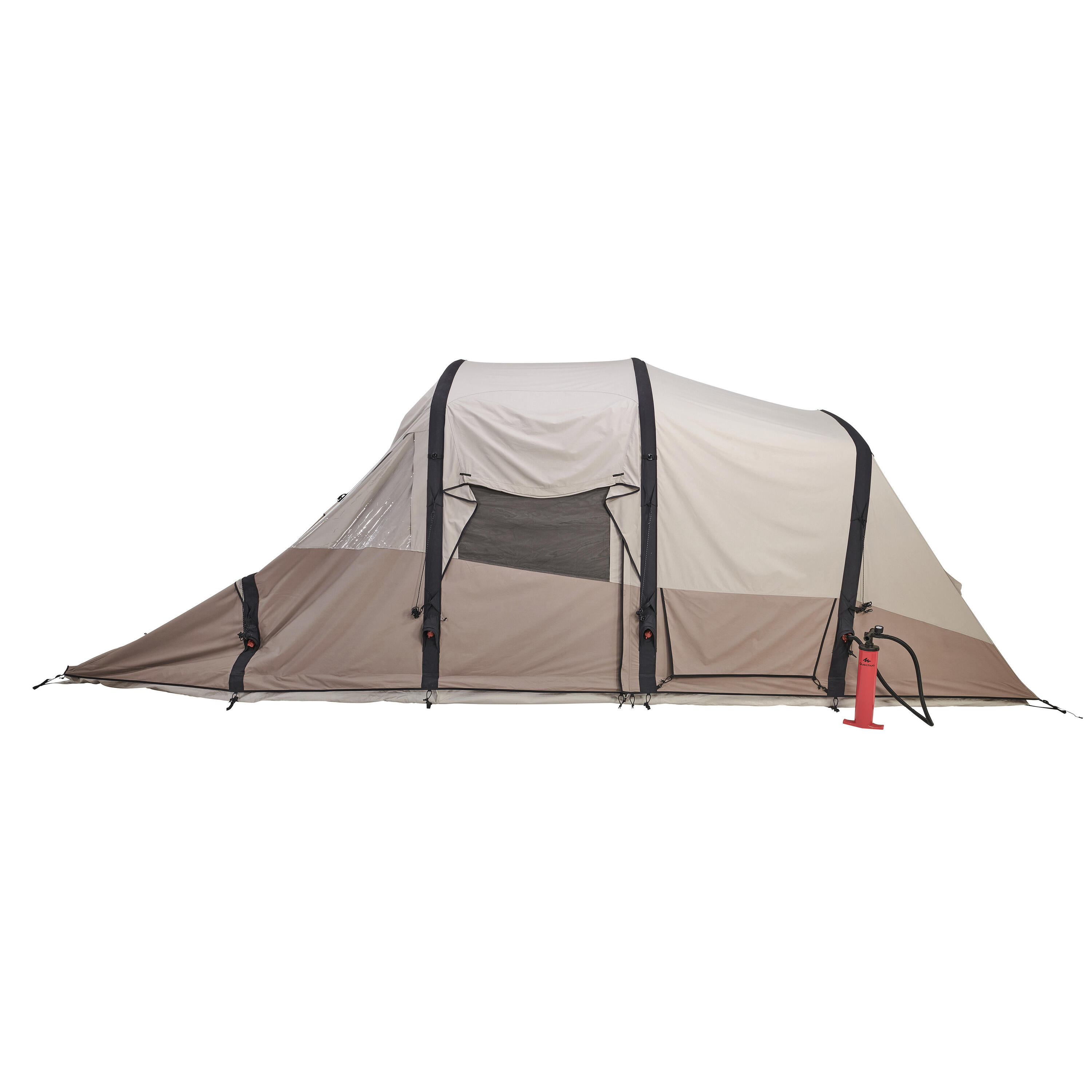 Inflatable camping tent - AirSeconds 6.3 Polycotton - 6 Person - 3 Bedrooms 9/71