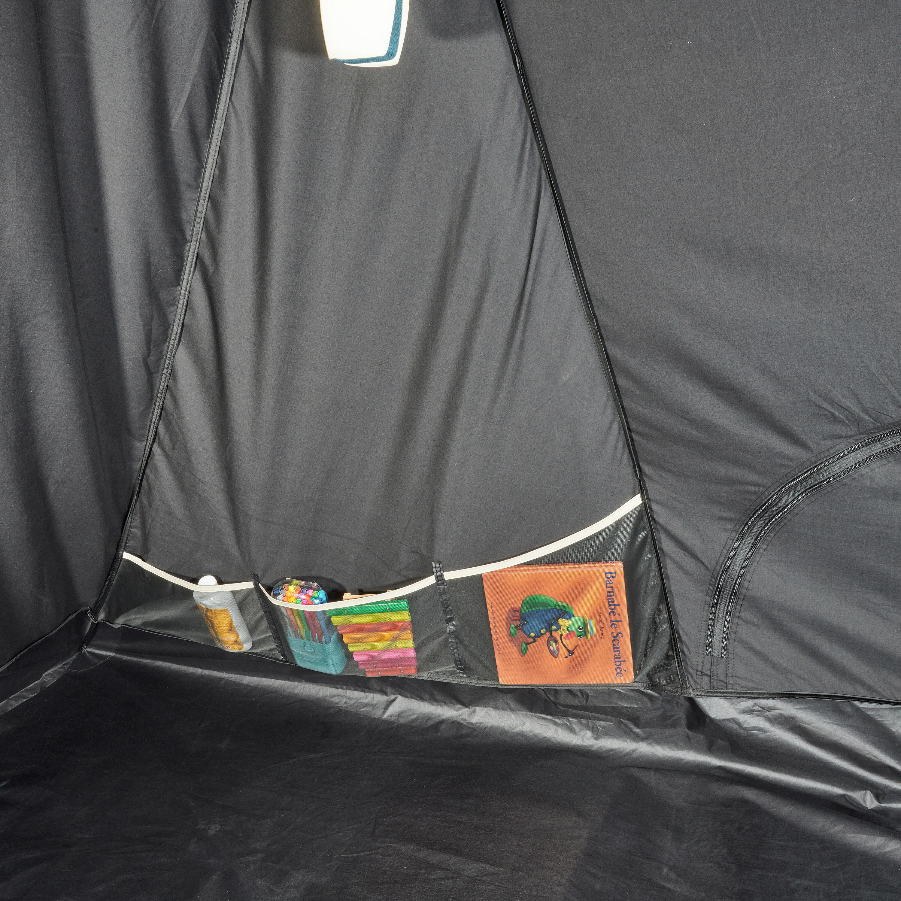 Inflatable camping tent - AirSeconds 6.3 Polycotton - 6 Person - 3 Bedrooms 14/71