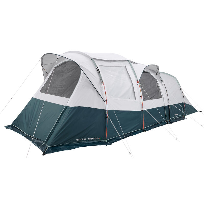 Cort cu bețe camping ARPENAZ 6.3 Fresh&Black 6 Persoane 3 Camere