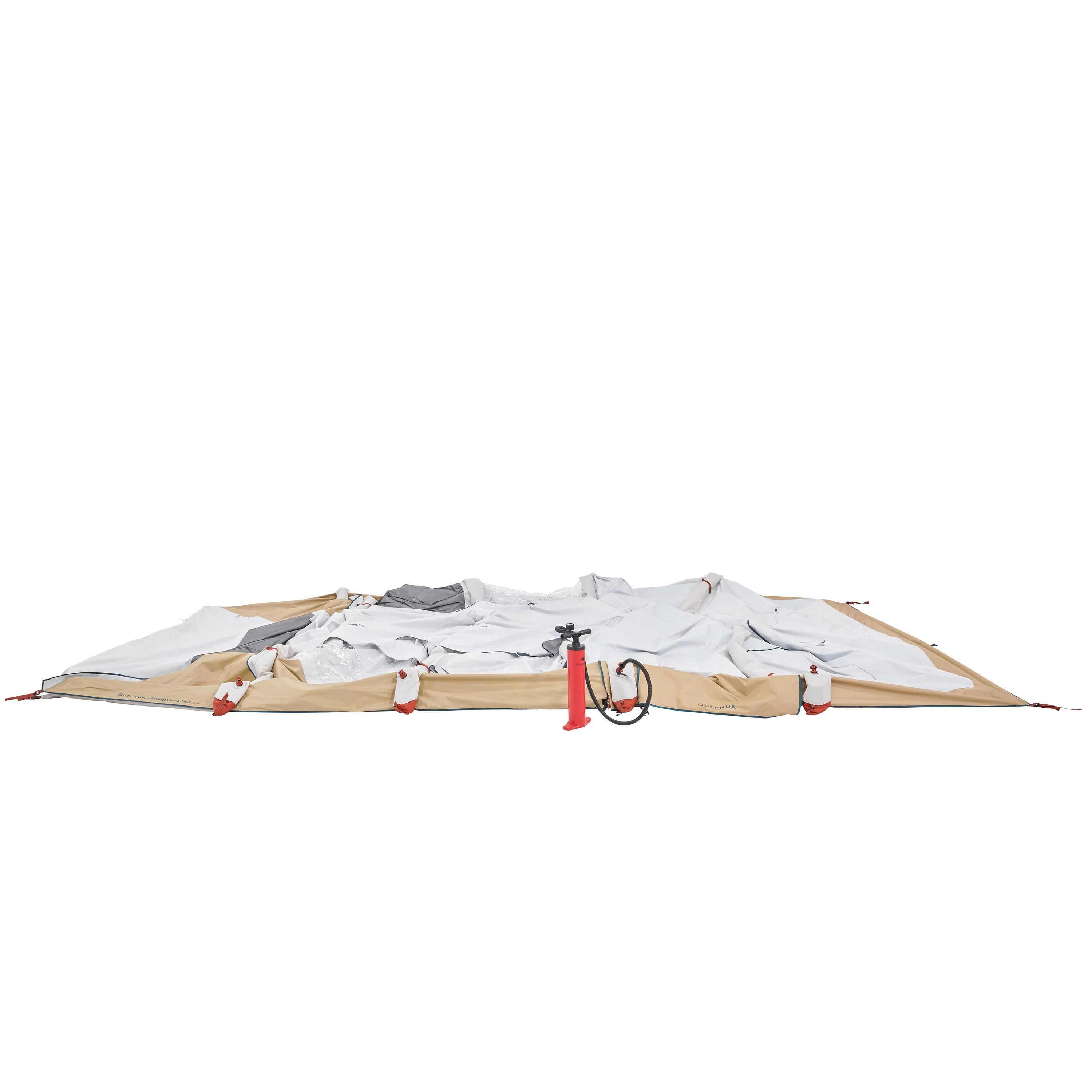 Opblaasbare tent voor 6 personen Air Seconds 6.3 F&B 3 slaapruimtes 13/21
