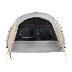 Uppblåsbart campingtält AIR SECONDS 5.2 - Fem personer -Två sovutrymmen