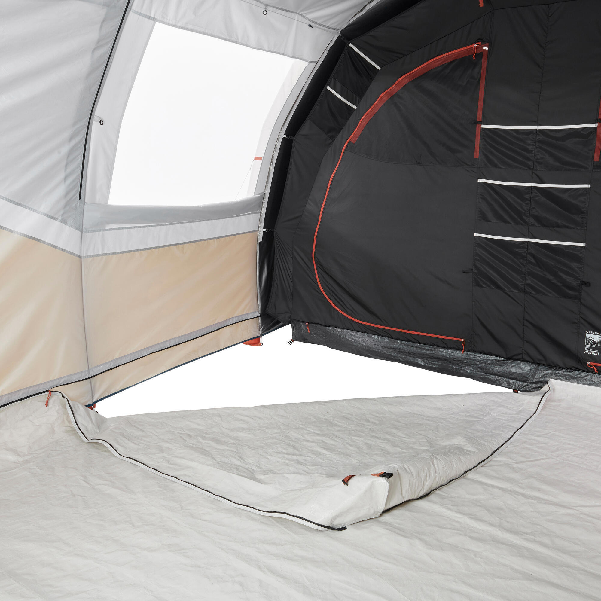 Tenda da campeggio gonfiabile - Air Seconds 6.3 F&B - 6 posti letto - 3 camere da letto