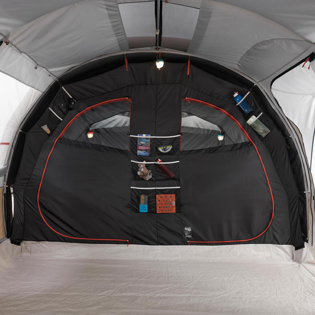 Piepūšama kempinga telts, sešvietīga ar 3 guļamtelpām “Air Seconds 6,3 F&B”