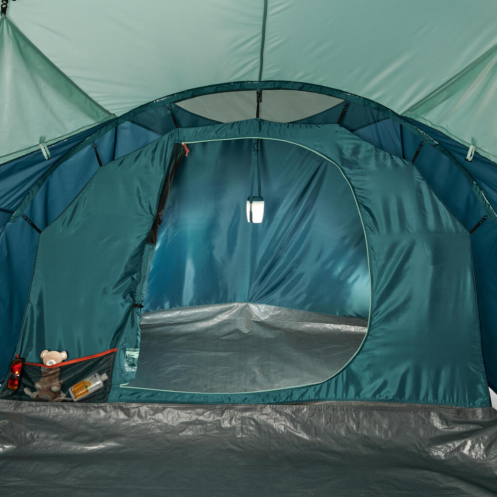 Carpa para 6 personas - 3 habitaciones camping Quechua Arpenaz 6.3