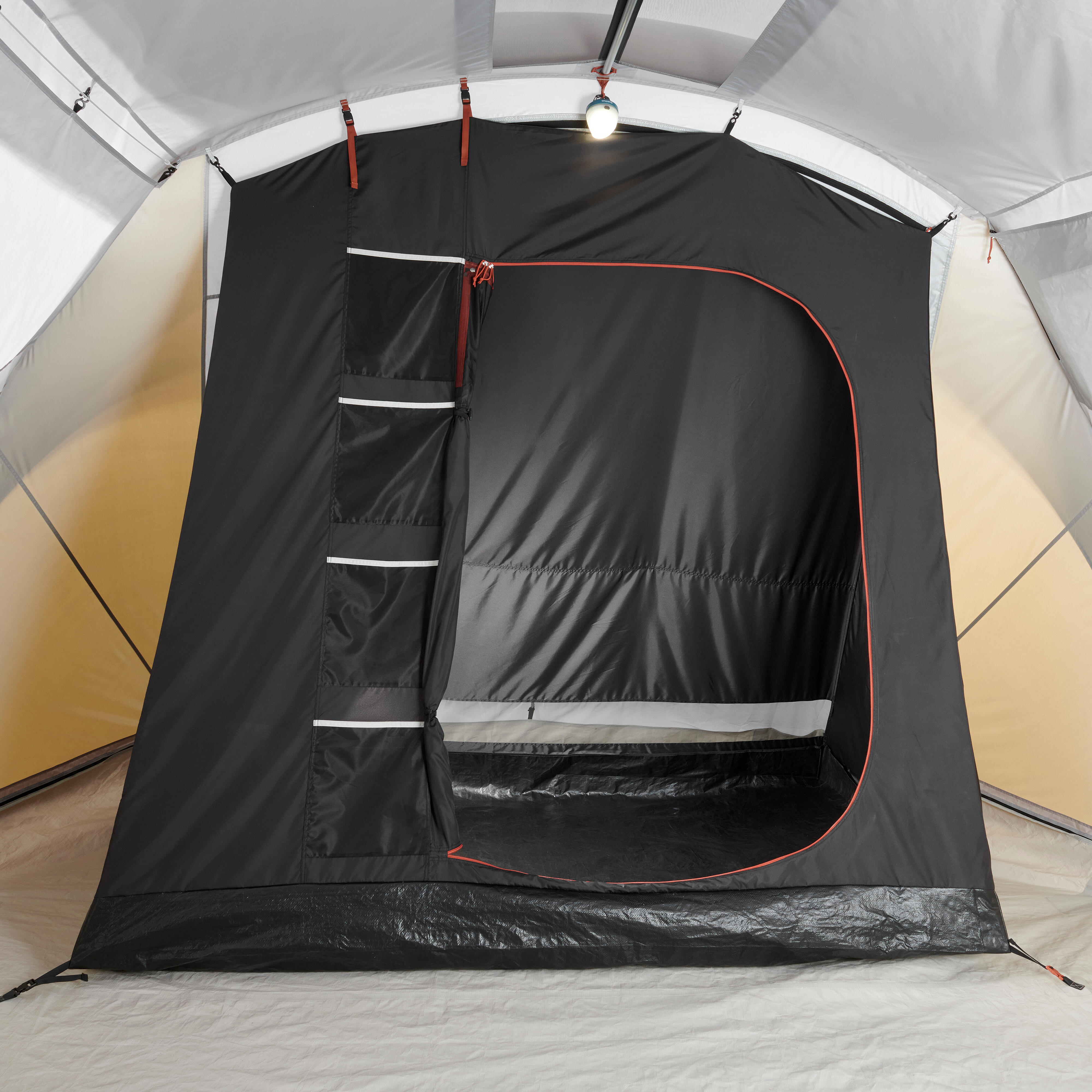 【美品】AIR SECONDS 6.3 F&B - 6人用　QUECHUA キャンプ インフレータブル エアーテント 6人用3ルーム AIR SECONDS