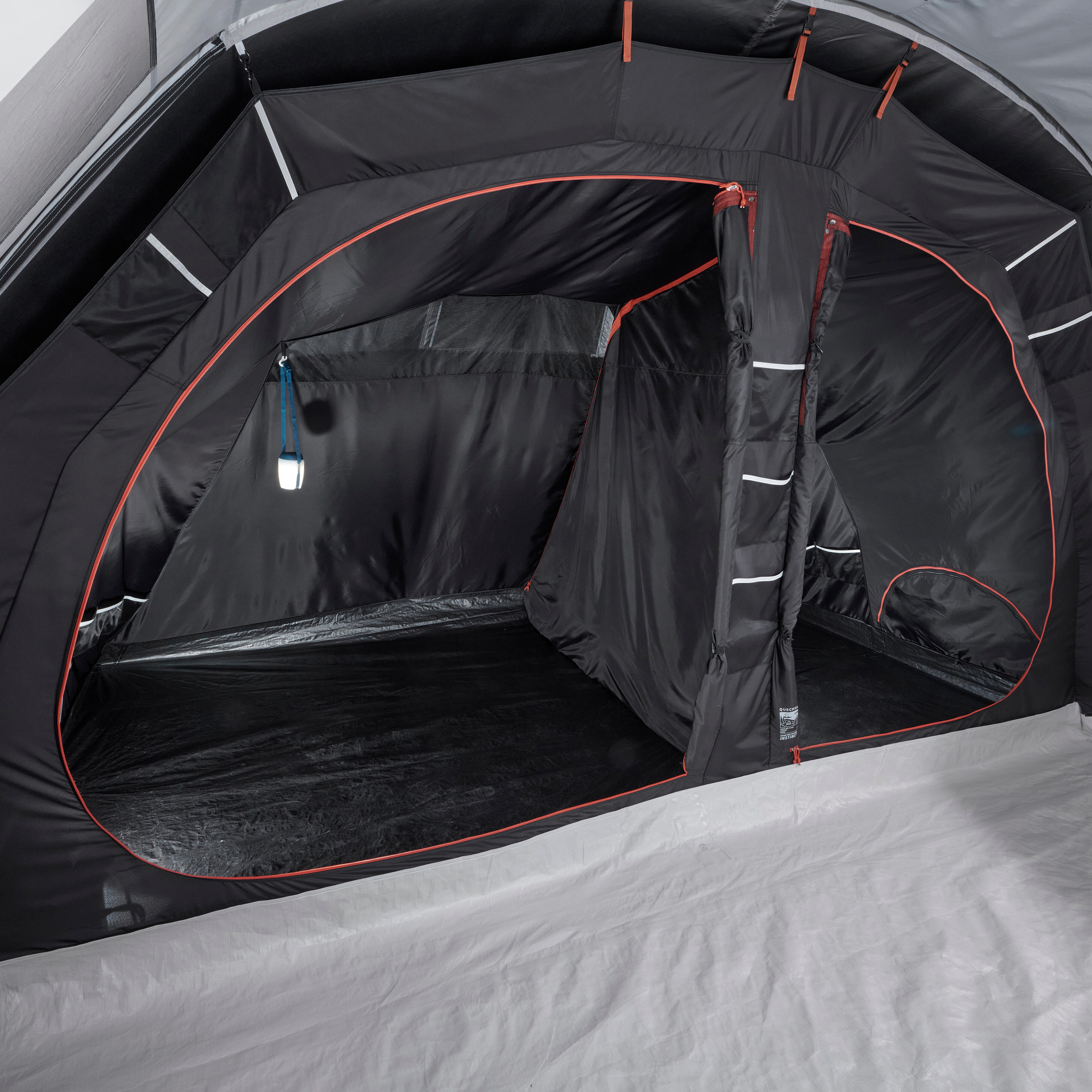 QUECHUA AIR SECONDS FAM 5.2 XL F&amp;B ２ルーム 5-Man Inflatable Tent - Air Seconds 5.2 QUECHUA | Decathlon
