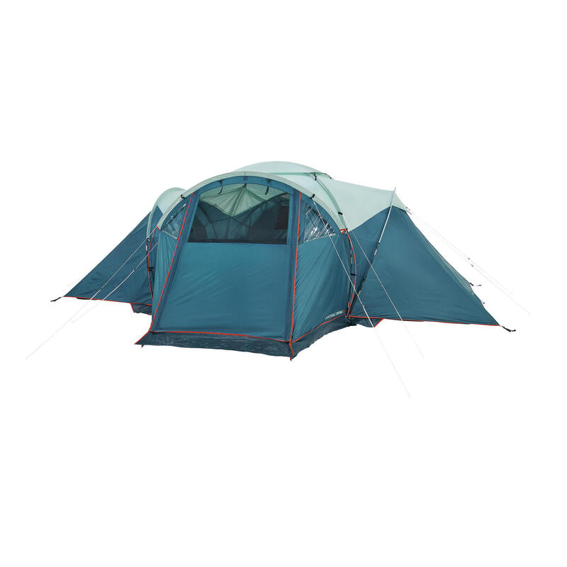Camping Hoop Tent With 3 Rooms for 6 People