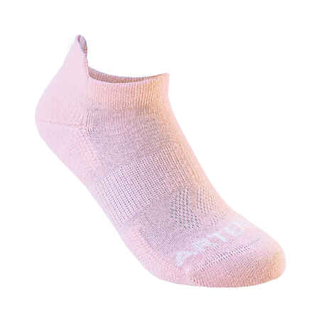 Kids' Low Sports Socks Tri-Pack RS 160 - Grey/Pink/Turquoise
