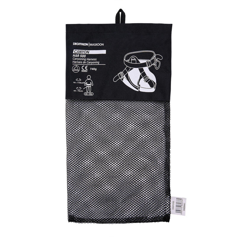 Baudrier harnais canyoning unisexe taille unique Maskoon