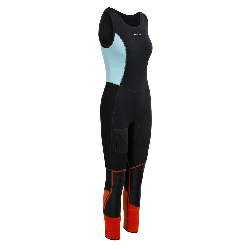 Canyoning-Neoprenanzug Long John Canyon 5 mm Damen