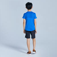 T-shirt enfant synthétique respirant - 500 bleu