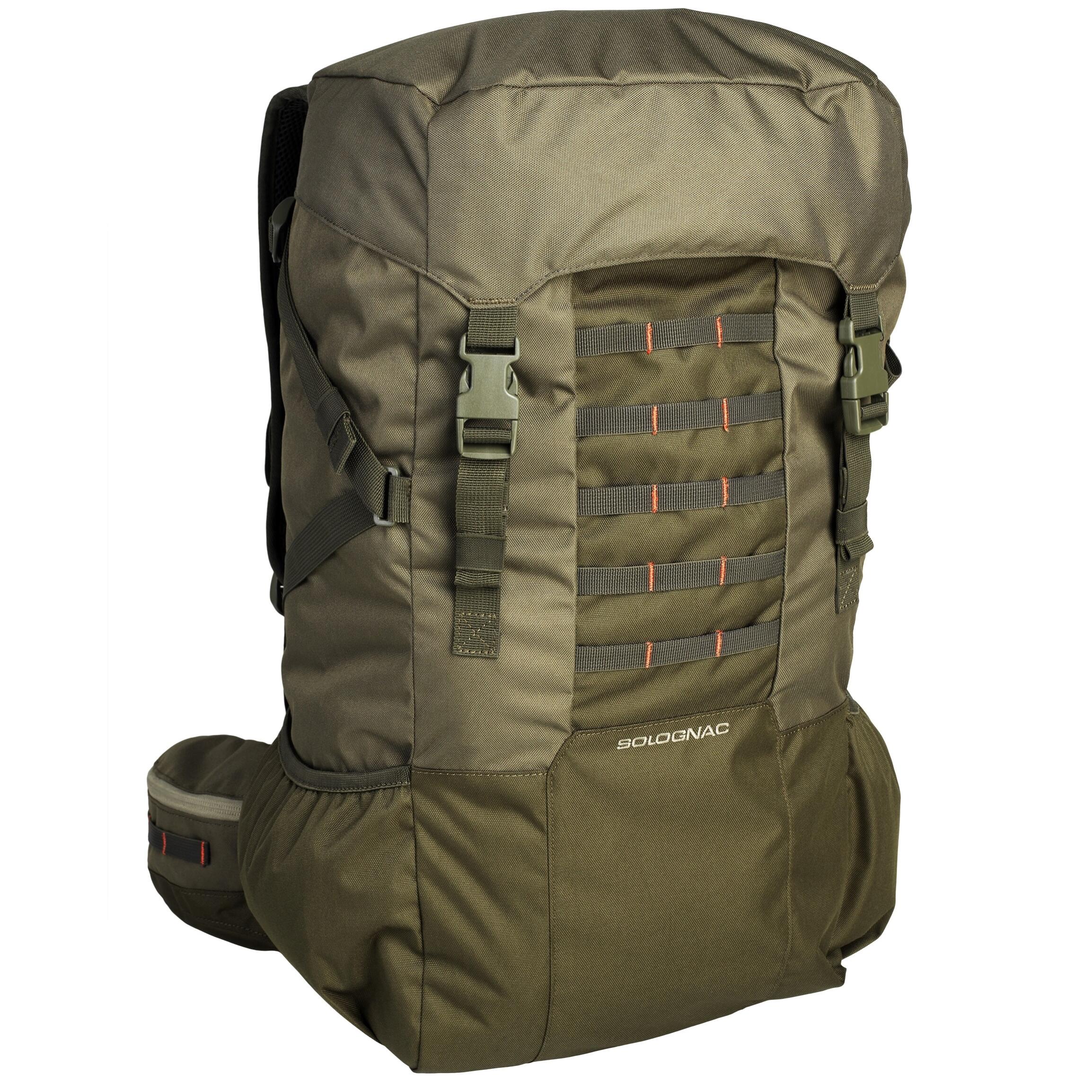 SAC A DOS CHASSE X-ACCESS 50 LITRES VERT - SOLOGNAC