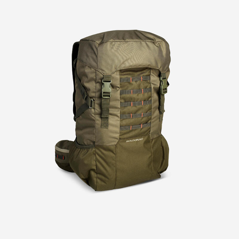 Mochila Caza 50L Verde Solognac Compatible X-Access