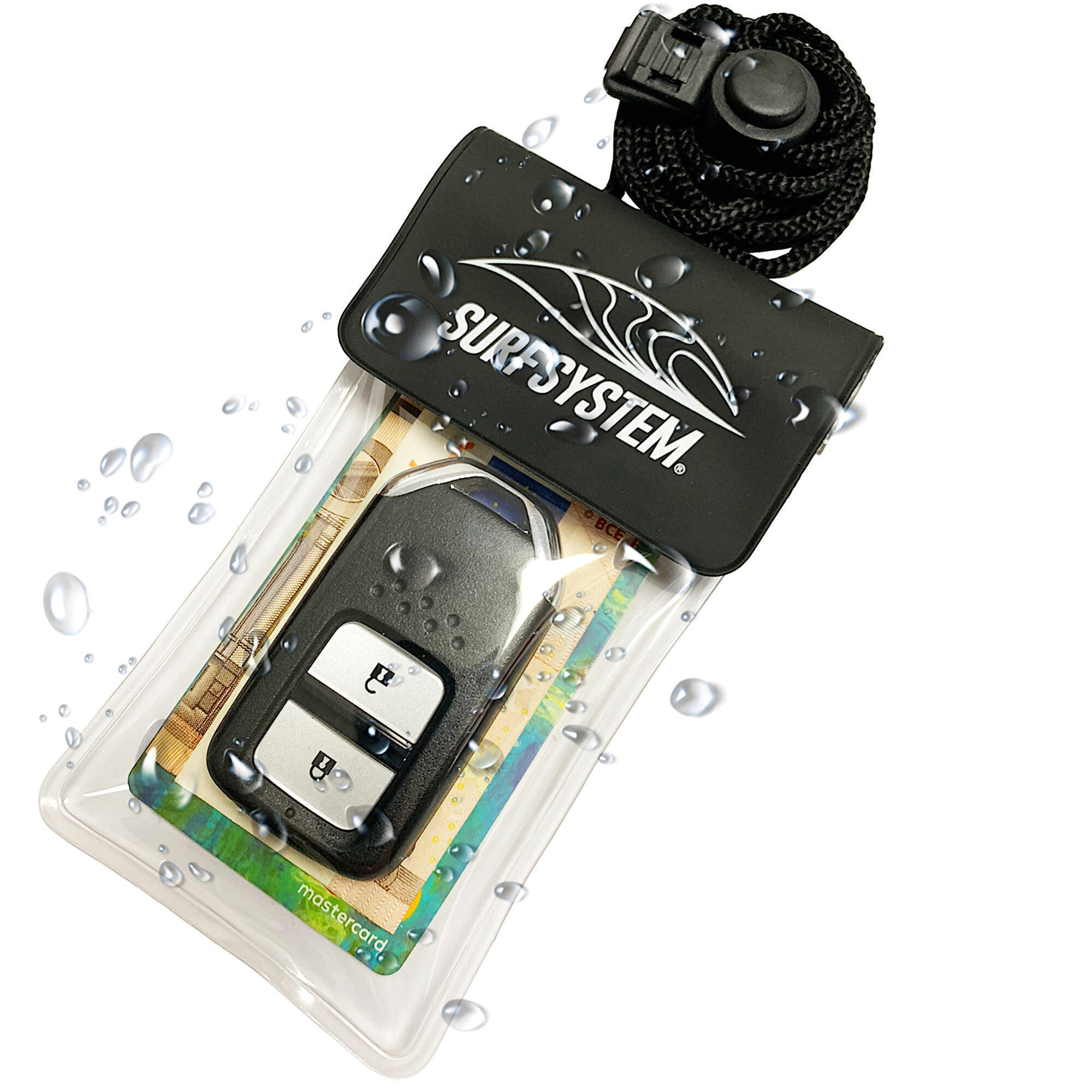 Vízálló kulcstartó, IPX8 Surfsystem