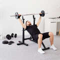 OPREMA ZA BODYBUILDING Fitness - Sklopiva klupa za bodybuilding CORENGTH - Utezi i oprema