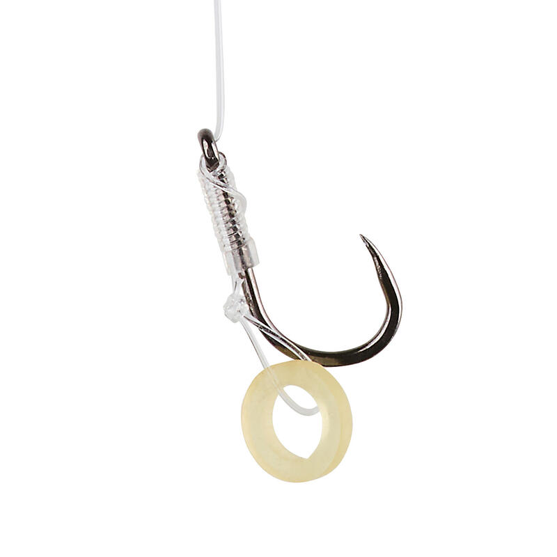 Bas de ligne avec bague élastique pour la pêche au method feeder FF - SNH - ME