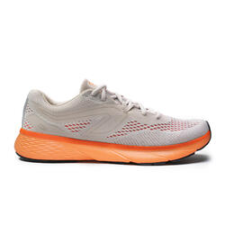MEN'S RUNNING SHOES - KALENJI RUN SUPPORT - BEIGE