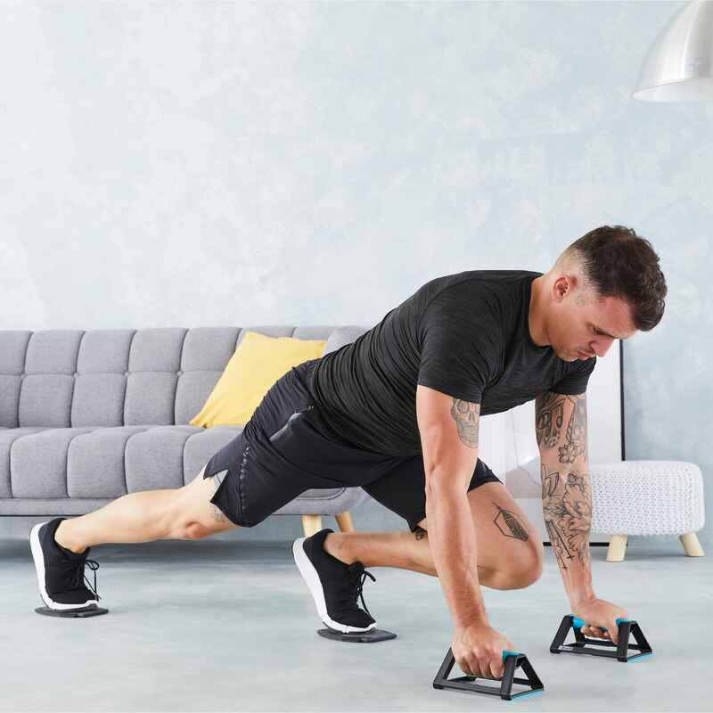Strength Training 4in1 PushUp Grips Decathlon