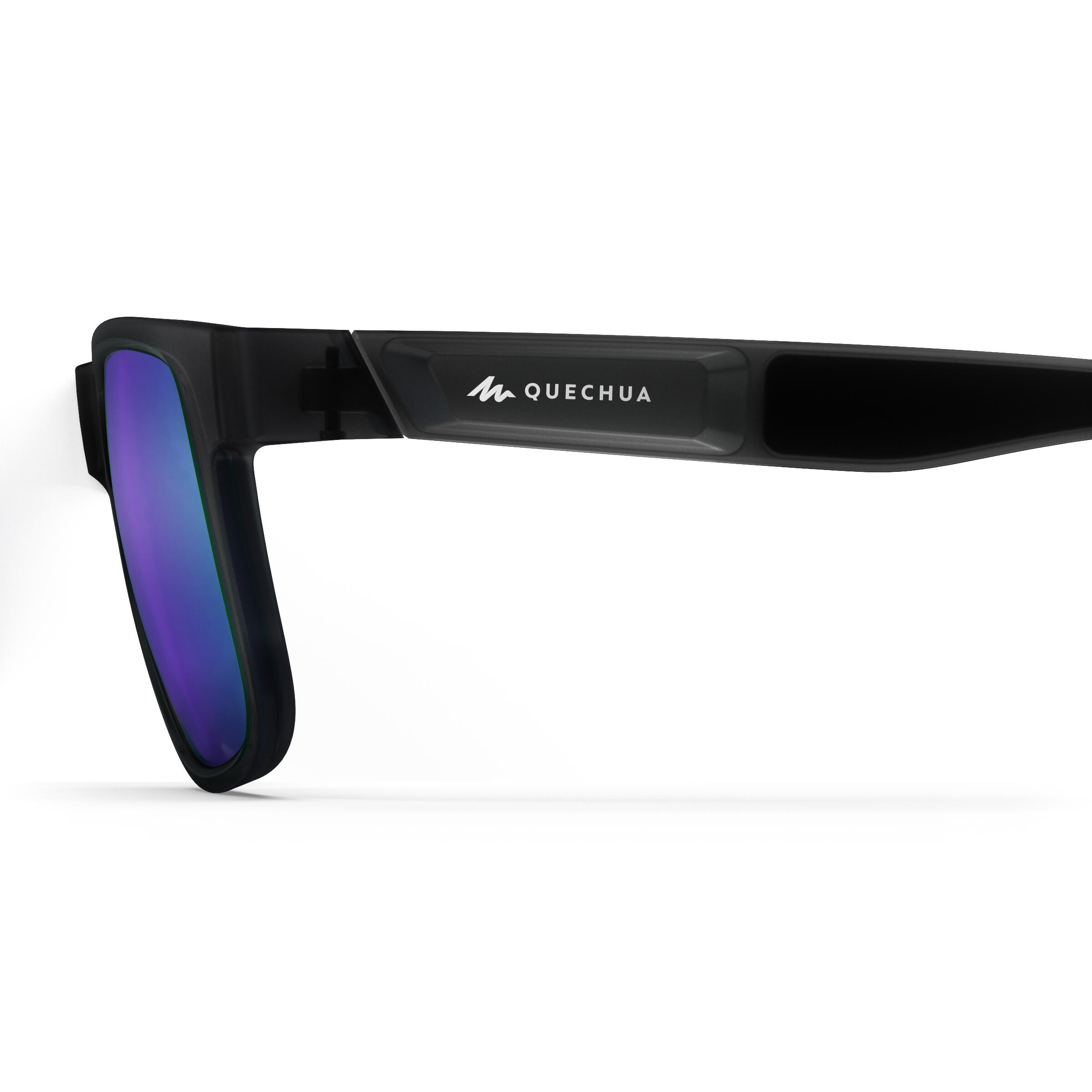 Очки солнцезащитные походные категория 3 для взрослых поляризованные MH140 QUECHUA